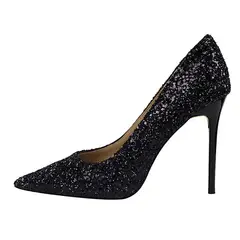 SHANDIAN - Zapato Formal Mujer Azul