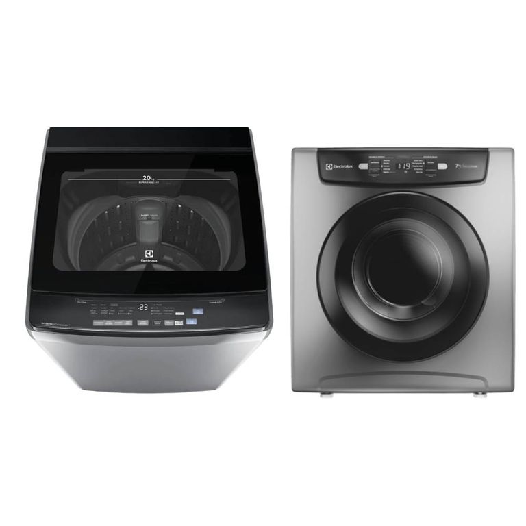 Centro de lavado Lavadora 20kg EWIJ20F2XSYG + Secadora de ropa 7Kg EDEJ07D2JSYG