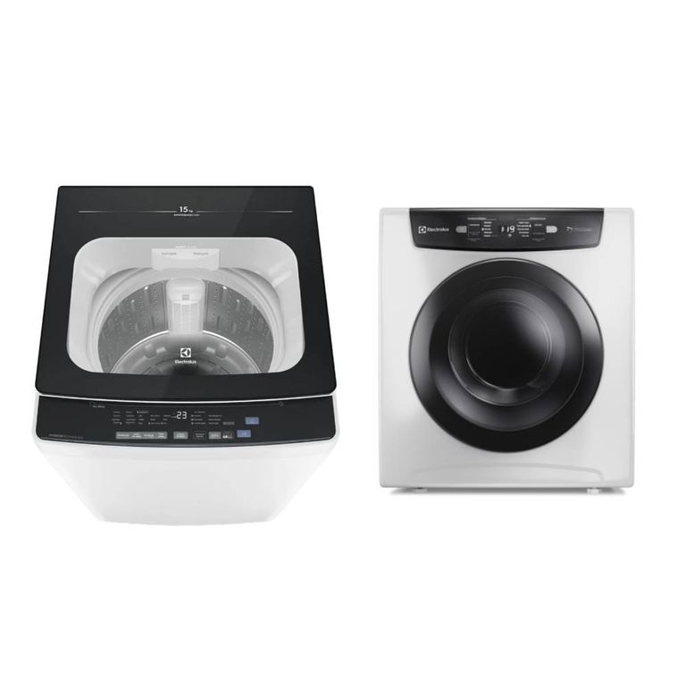 Centro de lavado Lavadora Carga Superior 15kg EWIP15F2XSWW+Secadora de ropa EDEJ07D2JSYW