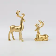 PIA COPELLO STORE - Adorno Pareja de Siervos Dorados