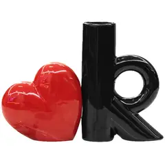 PIA COPELLO STORE - Adorno de Cerámica Ok Corazón