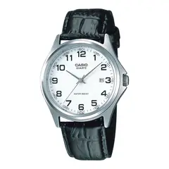 CASIO - Reloj MTP-1183E-7B Hombre Cuero Negro