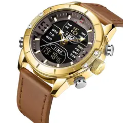 NAVIFORCE - RELOJ NF9153L DORADO/MARRON