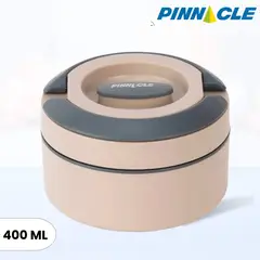 GENERICO - Termo de Comida Prime con Separador Interior Acero Inox Pinnacle 400 ml Beige
