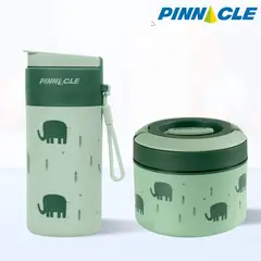 GENERICO - Combo kids Prime de Taper 600 ml y Tomatodo Pinnacle 400 ml Verde