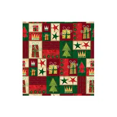 GENERICO - ROLLO PAPEL DE REGALO 1.20 MT X 100 MT ARBOLES Y REGALOS