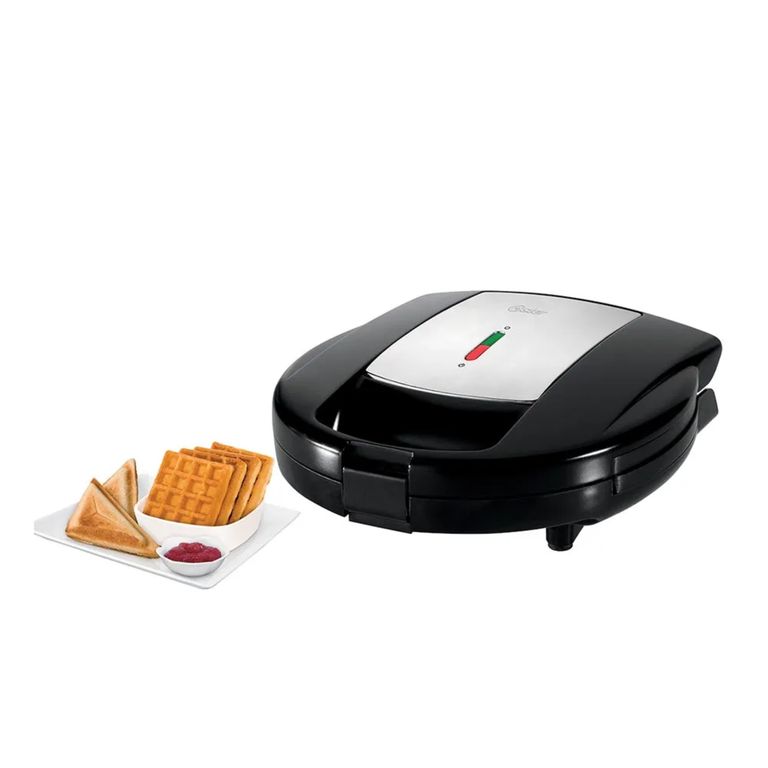 Sandwichera Oster® intercambiables para waffles CKSTSM3892
