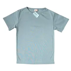 RED CARROT - Polo unisex niño manga corta algodon celeste cemento