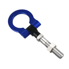 GENERICO - GANCHO DE REMOLQUE DELANTERO AZUL AUTO JAPONES 1857CM