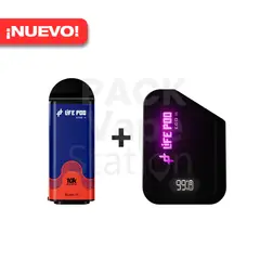 VAPE STATION - Pack Life Pod Eco II - 10000 Puffs - Blueberry Watermelon
