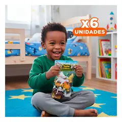 GENERICO - Pack6 Coleccion Infantil con Animales de Granja para Juego Imaginativo Y+Regalo Sticker