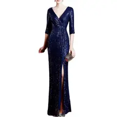 GENERICO - Vestido Mavis - Maxi vestido largo elegante