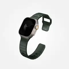 GENERICO - Correa Uniq Stride deportiva para Apple Watch 44 a 49mm - Verde