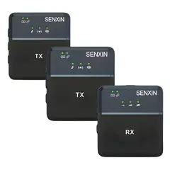 OEM - Micrófono Solapero Inalámbrico Pechero De Cuello Parlante SX9 Tipo C