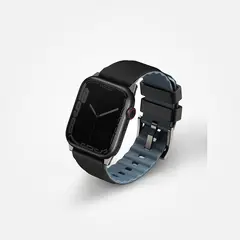 GENERICO - Correa Uniq Linus AiroSoft para Apple Watch 44 a 49mm - Negro
