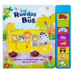 GENERICO - 8 SONIDOS - LAS RUEDAS DEL BUS, libro interactivo