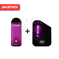 VAPE STATION - Pack Life Pod Eco II - 10000 Puffs - Grape Ice