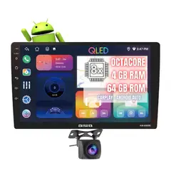 AIWA - Autoradio Android Octacore Con Android Auto & CarPlay 4GB RAM + 64GB GPSWiFi AW-A928C