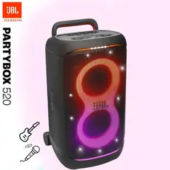 JBL - Parlante Bluetooth PartyBox 520 400W Portatil IPX4 15Hrs Negro