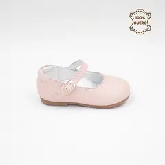 KONE - Ballerinas Primeros Pasos Niña Asia Cuero Rosa