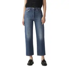 LEVIS - Jeans Mujer Ribcage Straight Ankle Azul