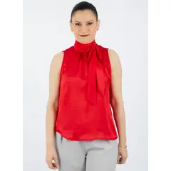 TULULA - Blusa Ejecutiva Sin Manga Mujer Praga