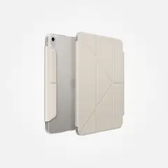GENERICO - Case Uniq Camden click para iPad Air 13 M4 y M5 - Ivory