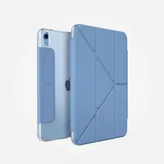 GENERICO - Case Uniq Camden para iPad 11-A16 y iPad 10ma Gen - Azul