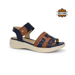 PAR&SS - SANDALIAS CASUALES DE CUERO MUJER KA25Q4-ASIA