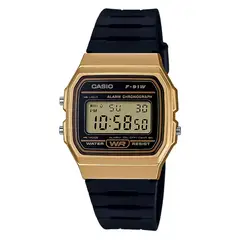 CASIO - Reloj F-91WM-9ADF Hombre Resina Negro