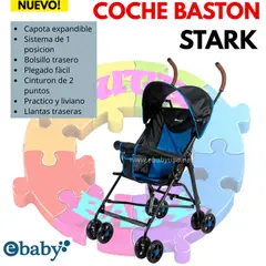 EBABY - COCHE BASTON STARK COD2015 - AZUL