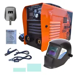 REDBO - Soldadora inversora 140A + mascara para soldar