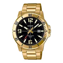 CASIO - Reloj MTP-VD01G-1BVUDF Acero Dorado Hombre