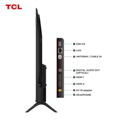 TCL - Televisor QLED 32 FHD Google Tv 32V51C