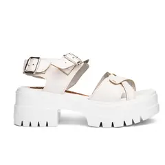NEBULA - Sandalia Sena - Blanco