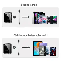 OEM - Micrófono Solapero Inalámbrico Profesional Dual Sx39 Color Negro