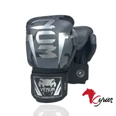 NO LOGO - GUANTES DE BOX VENUM 3.0 DE 12 ONZ COLOR GRIS+BUCAL DE BOX