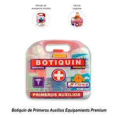 GENERICO - Botiquín de Primeros Auxilios Equipado