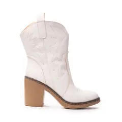 NEBULA - Botas Vaqueras - Nébula - Hueso