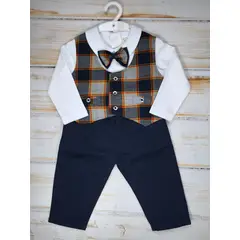 BANNITAS - Terno de niño LEONARDO azul