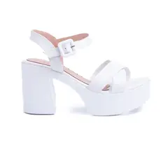 NEBULA - Sandalia Nosara - Nébula - Blanco