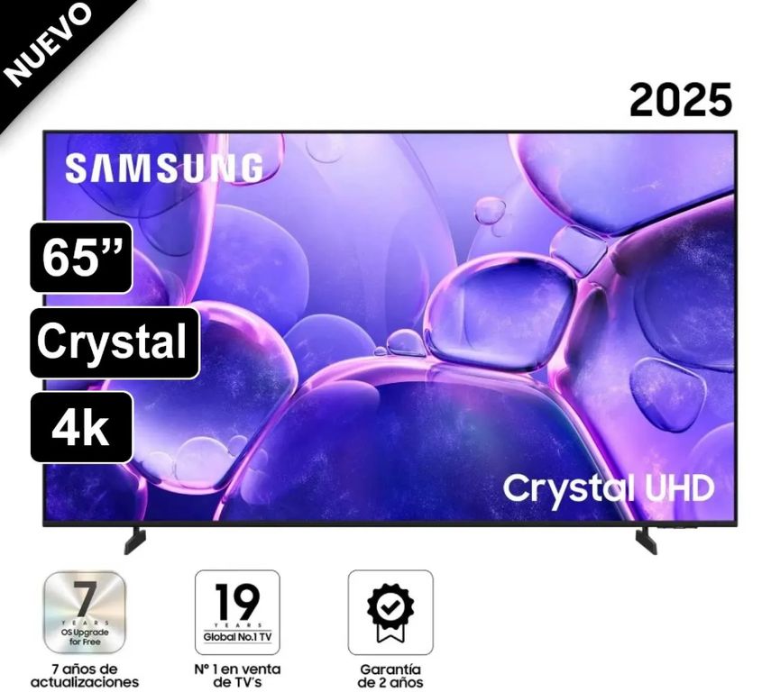 Televisor Smart TV 65" Crystal UHD 4K UN65U8000FGXPE 2025