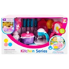 GENERICO - Set de Cocina Juguete con Accesorios para Niñas