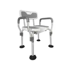 SALUX - SILLA DE DUCHA MEJORADA CON ASIENTO RECORTADO