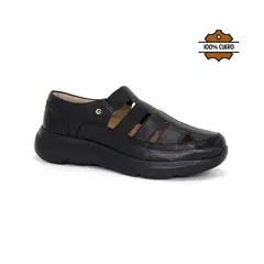 PAR&SS - SANDALIAS CASUALES DE CUERO MUJER KA25Q4-CORAL