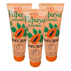 WOKALI - PACK 3 CREMA DE MANOS PAPAYA 120ML