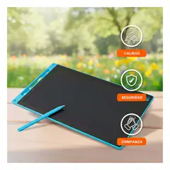 GENERICO - Pizarra Digital de Dibujo para Niños en Celeste