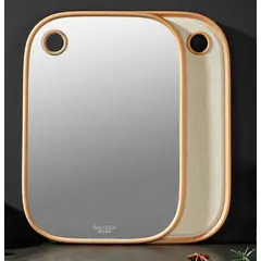 GENERICO - Tabla de Picar de Acero Inoxidable de doble Uso