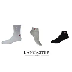 LANCASTER - PACK X6 MEDIAS ALGODÓN LOGO EN PUÑO MUJER
