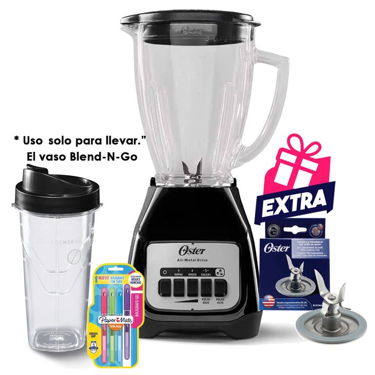Licuadora 2 velocidades más Blend-N-Go de Tritan